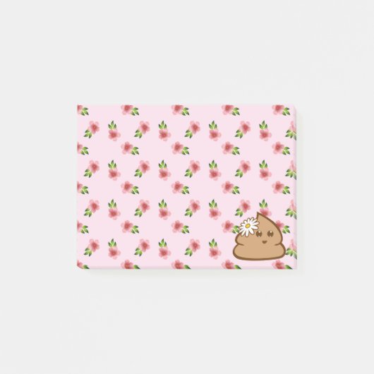 Post-it® Cute lil Poo Post Notes (Devant)