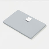 Post-it® Cute Little Cat avec nom personnalisé (Incliné)