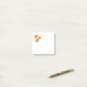 Post-it® Cute Little Fox (Sur un bureau)