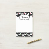 Post-it® Cute Little Westin - West Highland White Terriers (Sur un bureau)
