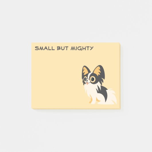Post-it® Cute long-haired Chihuahua cartoon (Devant)