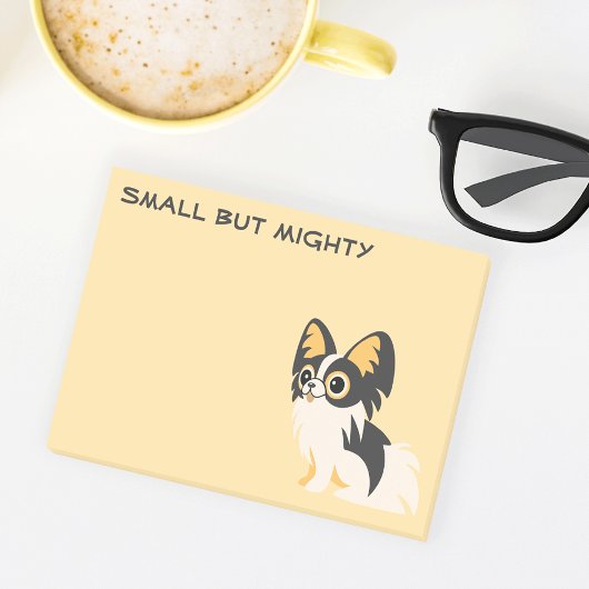 Post-it® Cute long-haired Chihuahua cartoon