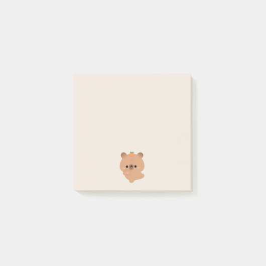 Post-it® Cute Love Capybara (Devant)