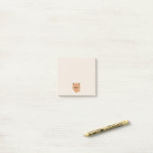 Post-it® Cute Love Capybara (Sur un bureau)