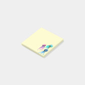 Post-it® Cute méduse trio aquarelle art (Incliné)