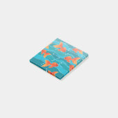 Post-it® Cute Motif de natation Goldfish & Water (Incliné)