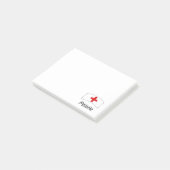 Post-it® Cute Nurse Personnalisé Notes Sticky (Incliné)