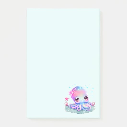 Post-it® Cute Octopus Sea Creator (Devant)