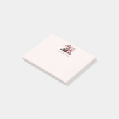 Post-it® Cute Otter Couple dans Love Valentine's Day (Incliné)