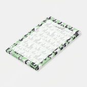 Post-it® Cute Panda Motif ours (Incliné)
