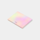 Post-it® Cute Pastel esthétique Arc-en-ciel couleur 4x3 Per (Incliné)