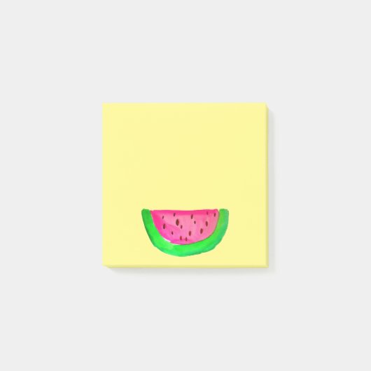 Post-it® Cute pastèque aquarelle pop art fruit (Devant)