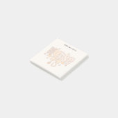 Post-it® Cute patchwork d'automne Infirmière Travailleuse M (Incliné)