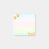 Post-it® Cute pattes de chat (Devant)