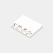 Post-it® Cute Personnalisé Boo Ghost Halloween (Incliné)