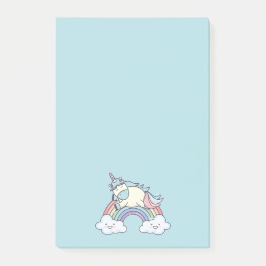 Post-it® Cute Rainbow et Unicorn (Devant)