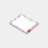 Post-it® Cute Retro Fruit Motif Personnalisé (Incliné)