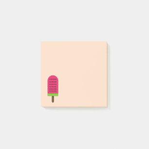 Post-it® Cute rose pastèque glace pop papeterie