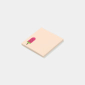 Post-it® Cute rose pastèque glace pop papeterie (Incliné)