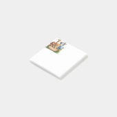 Post-it® Cute Safari Animals Personalized Sticky Notes (Incliné)