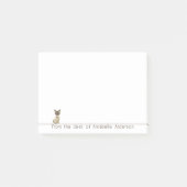 Post-it® Cute Siamese Chat Personnaliser les notes (Devant)
