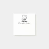 Post-it® Cute Simple Main Levé Chat (Devant)