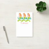 Post-it® Cute Sirène Redhead Thunder_Cove (Bureau)