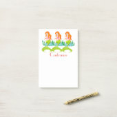 Post-it® Cute Sirène Redhead Thunder_Cove (Sur un bureau)