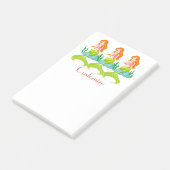 Post-it® Cute Sirène Redhead Thunder_Cove (Incliné)