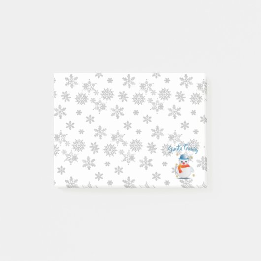 Post-it® Cute Snowman (Devant)