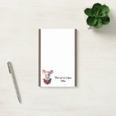 Post-it® Cute souris avec livre (Bureau)