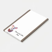 Post-it® Cute souris avec livre (Incliné)