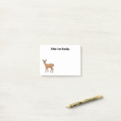 Post-it® Cute spotted of er cartoon (Sur un bureau)