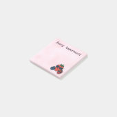 Post-it® Cute Sticky Notes | Berry Important Post-Its (Incliné)