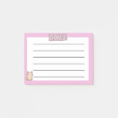 Post-it® Cute sticky sticky notes  (Devant)