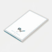 Post-it® Cute Superbe Fairy Wren - Personnalisé (Incliné)