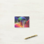 Post-it® Cute Teacher Post-it Notes | Personalized Classroo (Sur un bureau)