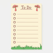 Post-it® Cute Toadstool Champignons à faire (Devant)