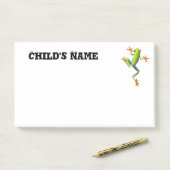Post-it® Cute Tree Frog (Sur un bureau)