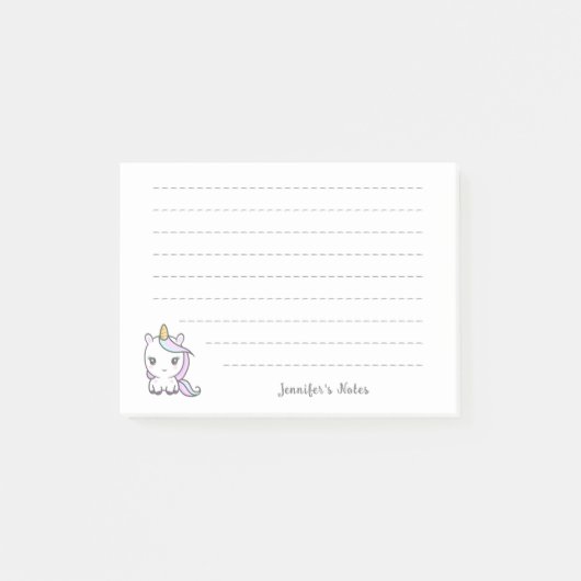 Post-it® Cute Unicorn (Devant)