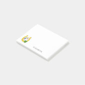 Post-it® Cute Unicorn le jour de la Saint Patrick | Personn (Incliné)