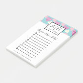 Post-it® Cute Valentines Journée Motifs Pastel Coeurs (Incliné)