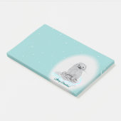 Post-it® Cute White Baby Sea Otter , Merry Christmas (Incliné)