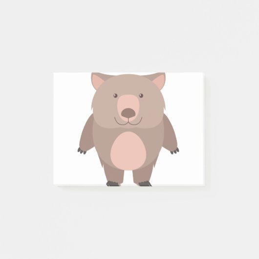 Post-it® Cute wombat (Devant)