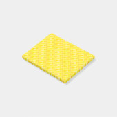 Post-it® Cute Yellow Crayon Artsy Motif (Incliné)
