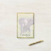Post-it® Cutest Baby Animals | Baby Elephant Kenya Africa (Sur un bureau)