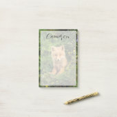 Post-it® Cutest Baby Animals | Red Fox at Umnak Alaska (Sur un bureau)