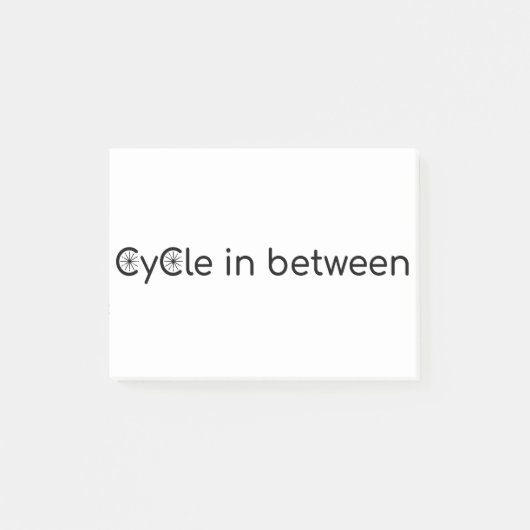 Post-it® Cycle entre (Devant)