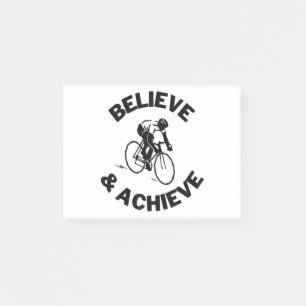 Post-it® Cyclisme : Croire et réussir.