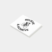 Post-it® Cyclisme : Croire et réussir. (Incliné)